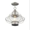 Livex Lighting 26906-91 from Newburyport 1-Light Pendant, Brushed Nickel view 3