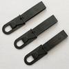 3 Pack Black Oxide Uncle Bill's Sliver Gripper Precision Key Chain Tweezers view 2