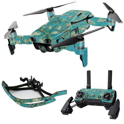 MightySkins Skin Compatible with DJI Max Coverage - Almond Blossom | Protective, Durable, and Unique Vinyl Decal wrap Cover | Easy to Apply, Remove, and Change Styles | Made in The USA