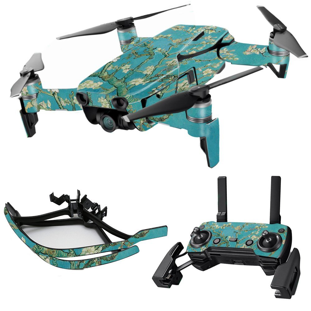 MightySkins Skin Compatible with DJI Max Coverage - Almond Blossom | Protective, Durable, and Unique Vinyl Decal wrap Cover | Easy to Apply, Remove, and Change Styles | Made in The USA