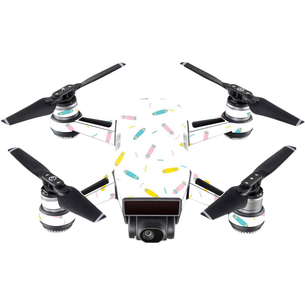 MightySkins Skin Compatible with DJI Spark Mini - Ice Cream Boards | Protective, Durable, and Unique Vinyl Decal wrap Cover | Easy to Apply, Remove, and Change Styles | Made in The USA