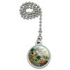 GRAPHICS & MORE Dinosaur Jurassic Dinoscape Ceiling Fan and Light Pull Chain view 1