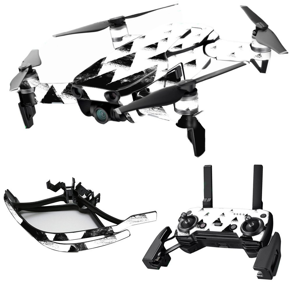 MightySkins Skin Compatible with DJI Max Coverage - Black Hills | Protective, Durable, and Unique Vinyl Decal wrap Cover | Easy to Apply, Remove, and Change Styles | Made in The USA