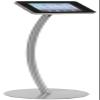 iPad Kiosk Display Stand for Floor, Curved Post, Rotating and Tilting, Locking Enclosure - iPad 2, 3, 4 and Air, Hidden Home Button view 2