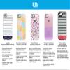 Uncommon LLC Two Lens Camera Capsule Hard Case for iPhone 5/5S - Retail Packaging - Black/White view 2
