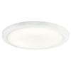 Kichler 44248WHLED30 Transitional LED Flushmount from Zeo Collection in White Finish, view 1