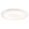 Kichler 44248WHLED30 Transitional LED Flushmount from Zeo Collection in White Finish, view 4