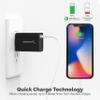 SABRENT Quick Charge 3.0 USB Wall Charger [18W 5V 2.4A QC 3.0] (AX-QCP1) view 2