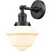 Innovations 201F-OB-G531-LED LED Semi-Flush Mount from Franklin Restoration Collection view 3