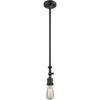 Innovations 206-BK-G201-8-LED 1 Light Vintage Dimmable LED Mini Pendant, Matte Black view 2
