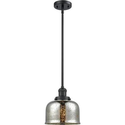 Innovations 201S-BK-G78 1 Light Mini Pendant, Matte Black