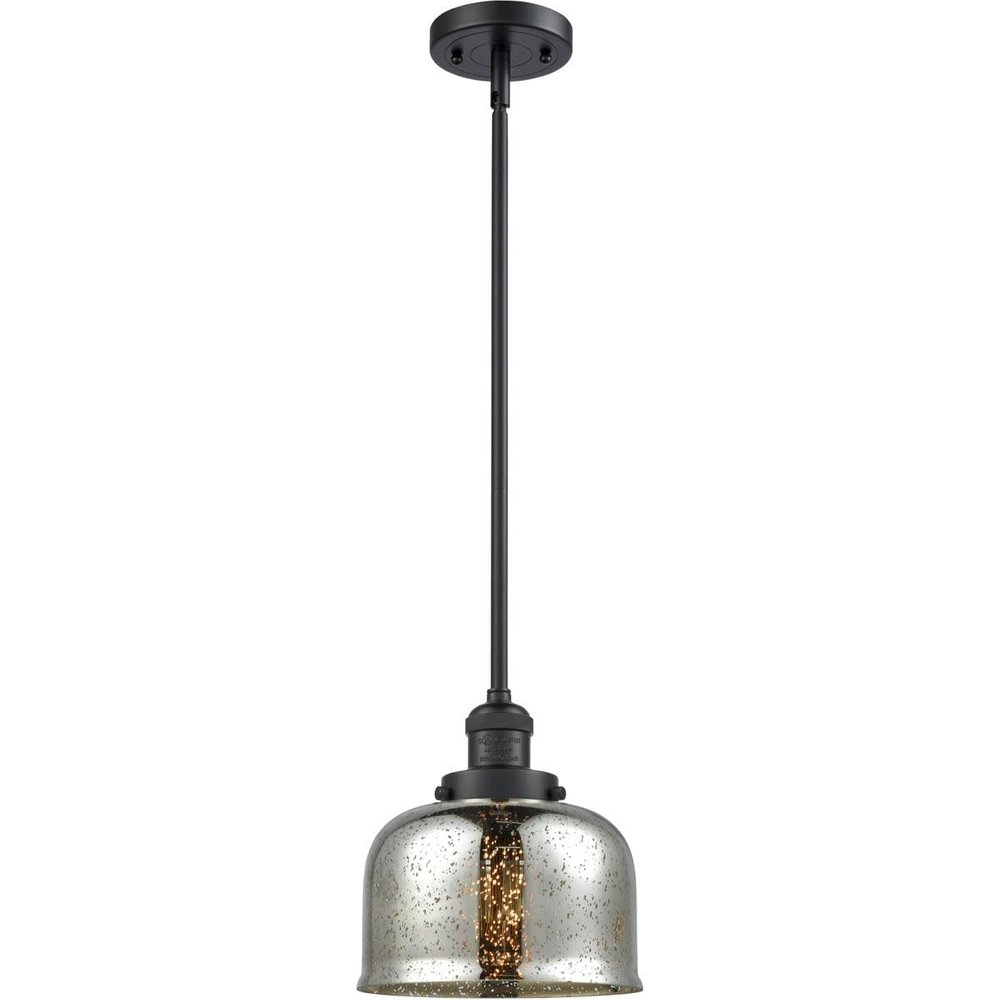 Innovations 201S-BK-G78 1 Light Mini Pendant, Matte Black