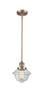 Innovations 201S-AB-G534 1 Light Mini Pendant, Antique Brass view 4
