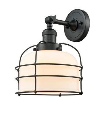 Innovations INNO203-BK-G71-CE-LED LED Wall Sconce, Black