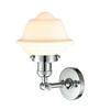 Innovations 201F-BAB-G532 1 Light Semi-Flush Mount, Black Antique Brass view 4