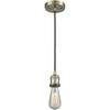 Innovations INNO201C-AB-G204-6-LED Restoration LED Mini Pendant, Brass-Antique view 2