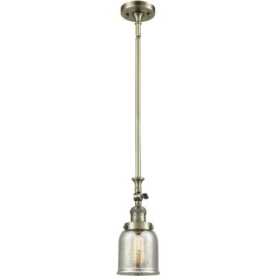 Innovations 206-AB-G58-LED 1 Light Vintage Dimmable LED Mini Pendant, Antique Brass