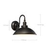 Minka Lavery Outdoor Wall Light 71169-143C-L Baytree Lane Exterior Wall Lantern, 1-Light LED 14 Watts, Oil Rubbed Bronze view 3