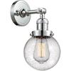 Innovations INNO203-PC-G204-6-LED LED Wall Sconce, Chrome view 1