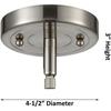 Innovations 201S-PN-G532 1 Light Mini Pendant, Polished Nickel view 2