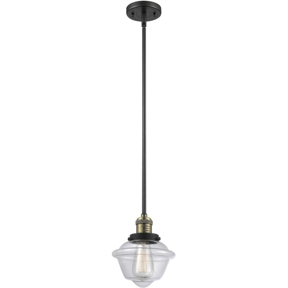 Innovations 201S-BAB-G532-LED LED Mini Pendant from Franklin Restoration Collection