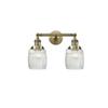 Innovations 208-AB-G302 2 Light Bathroom Fixture, Antique Brass view 1