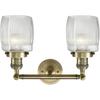 Innovations 208-AB-G302 2 Light Bathroom Fixture, Antique Brass view 2