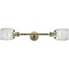 Innovations 208-AB-G302 2 Light Bathroom Fixture, Antique Brass view 4