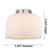 Innovations 201F-OB-G78 1 Light Semi-Flush Mount, Oil Rubbed Bronze view 2