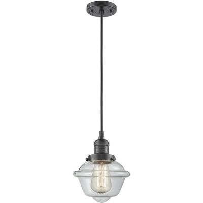 Innovations 201C-OB-G532-LED LED Mini Pendant from Franklin Restoration Collection