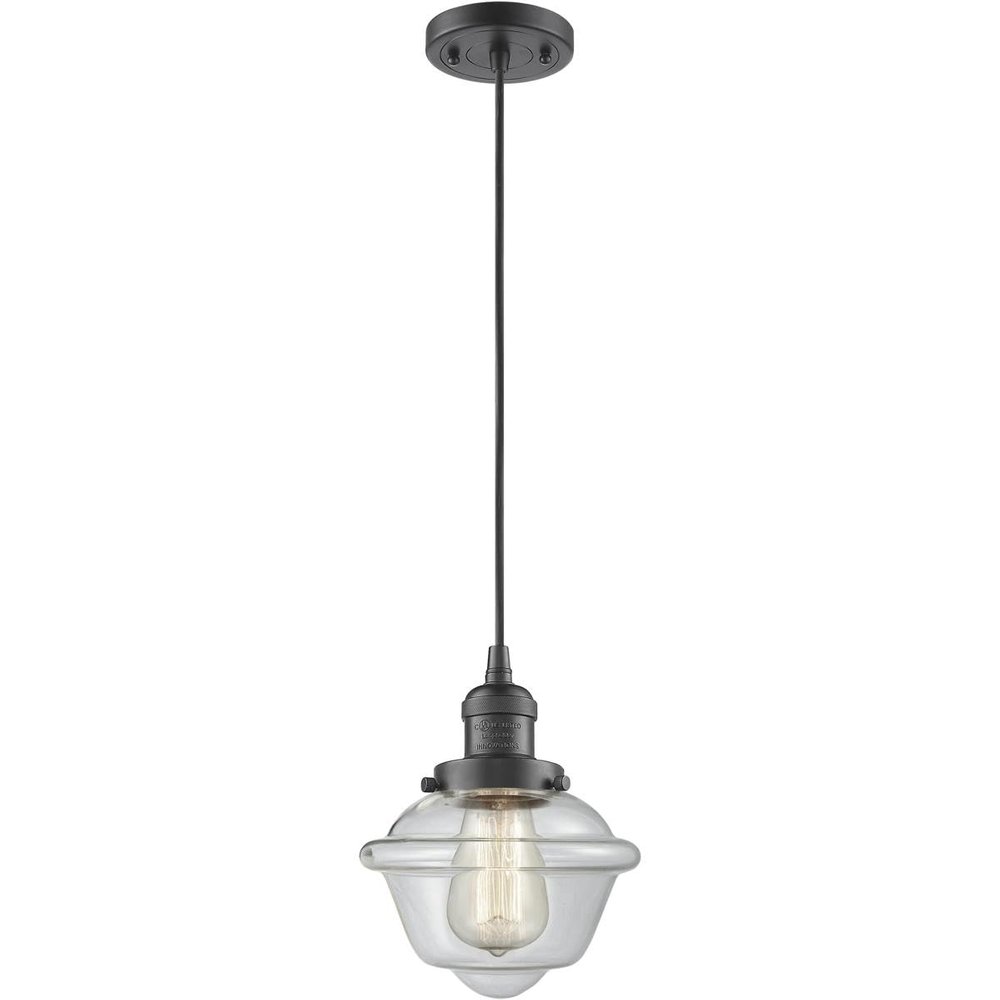 Innovations 201C-OB-G532-LED LED Mini Pendant from Franklin Restoration Collection