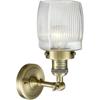Innovations 201F-AB-G302-LED LED Semi-Flush Mount from Franklin Restoration Collection view 4