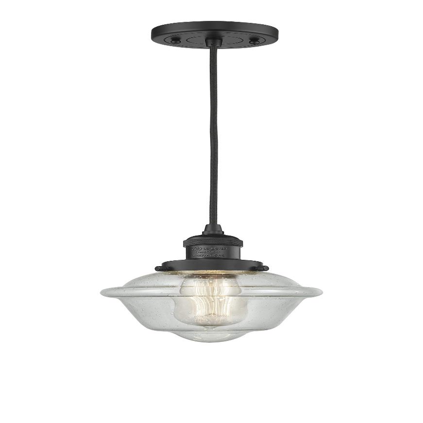 Innovations 201C-BK-G534 1 Light Mini Pendant, Matte Black