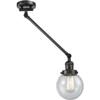 Innovations 237-OB-G204-6-LED 1 Light Vintage Dimmable LED Swing Arm, Oil Rubbed Bronze view 1