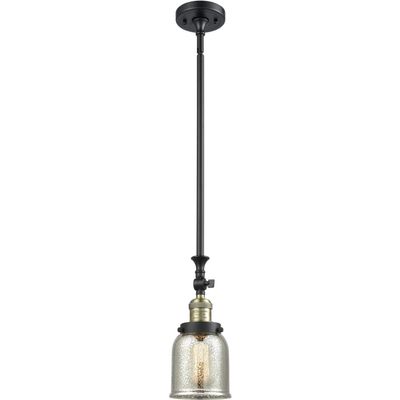 Innovations 206-BAB-G58-LED 1 Light Vintage Dimmable LED Mini Pendant, Black Antique Brass