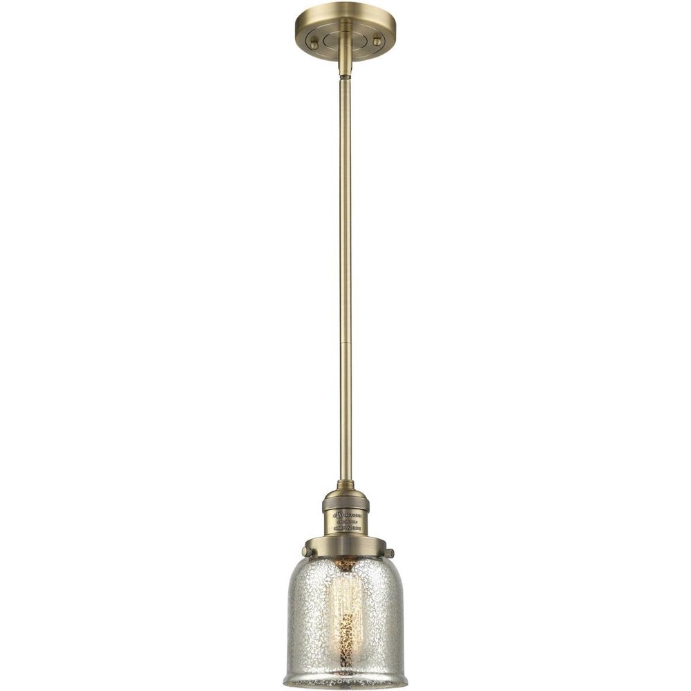 Innovations INNO201S-BB-G58-LED LED Mini Pendant, Brass