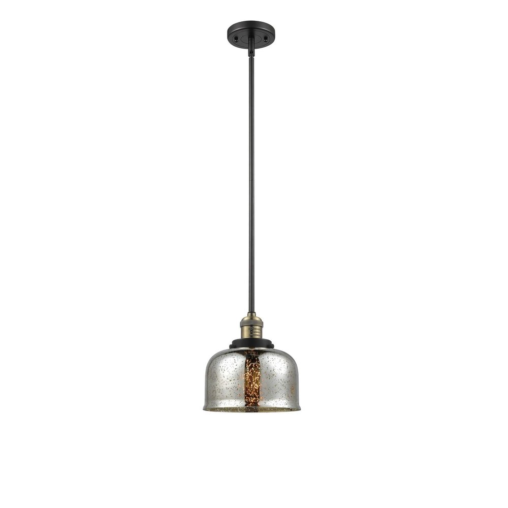 Innovations INNO201S-BAB-G78-LED LED Mini Pendant, Two-Tone