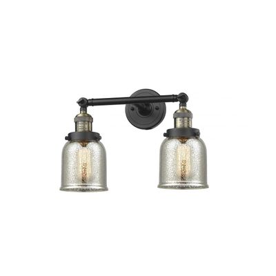 Innovations 208-BAB-G58 2 Light Bathroom Fixture, Black Antique Brass