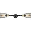 Innovations 208-BAB-G58 2 Light Bathroom Fixture, Black Antique Brass view 4