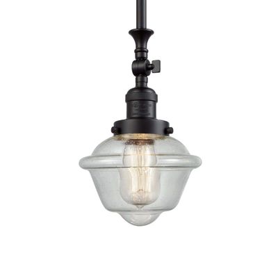 Innovations 206-BK-G534 1 Light Mini Pendant, Matte Black