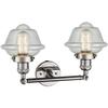 Innovations 208-PN-G534 2 Light Bathroom Fixture, Polished Nickel view 2