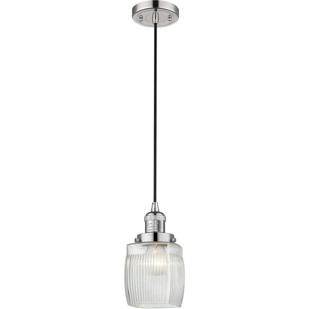 Innovations 201C-PN-G302-LED LED Mini Pendant from Franklin Restoration Collection