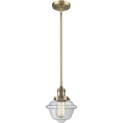 Innovations 201S-BB-G532-LED LED Mini Pendant from Franklin Restoration Collection