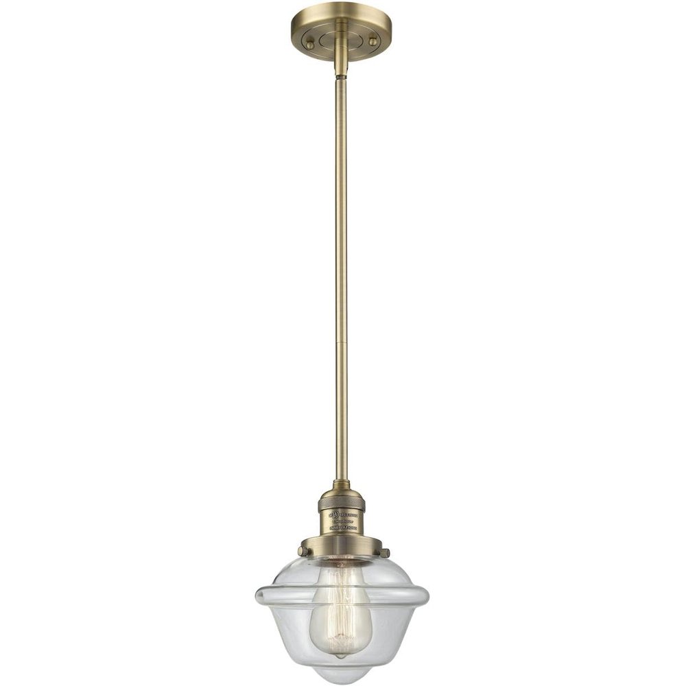 Innovations 201S-BB-G532-LED LED Mini Pendant from Franklin Restoration Collection