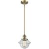 Innovations 201S-BB-G532-LED LED Mini Pendant from Franklin Restoration Collection view 1
