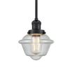 Innovations 201S-BK-G534 1 Light Mini Pendant, Matte Black view 1