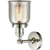 Innovations 201F-PN-G58 1 Light Semi-Flush Mount, Polished Nickel view 4