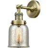 Innovations INNO201F-AB-G58-LED LED Semi-Flush Mount, Antique Brass view 3