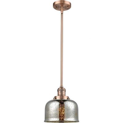 Innovations 201S-AC-G78 1 Light Mini Pendant, Antique Copper