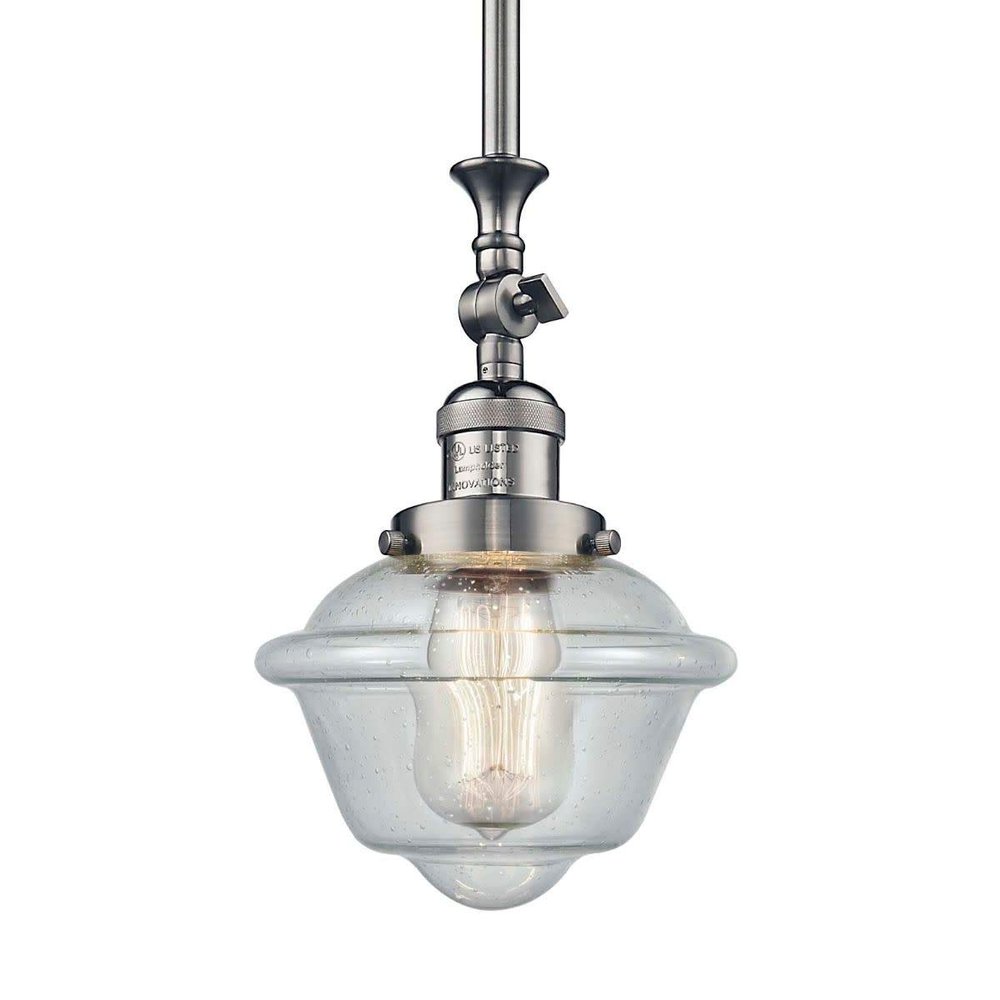 Innovations 206-SN-G534 1 Light Mini Pendant, Brushed Satin Nickel